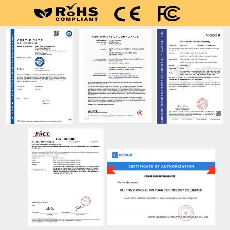 Computing Interconnect 800Gbps OSFP Optical Transceiver với Hotpluggable Dual MTP8APC Connector và tốc độ dữ liệu cao