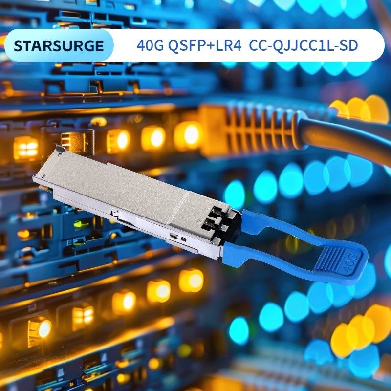 40Gb/s QSFP Multimode Optical Module BIDI 850/908nm Optical Transceiver Duplex LC IP Network Tối đa 70m trên OM3 100m trên OM4