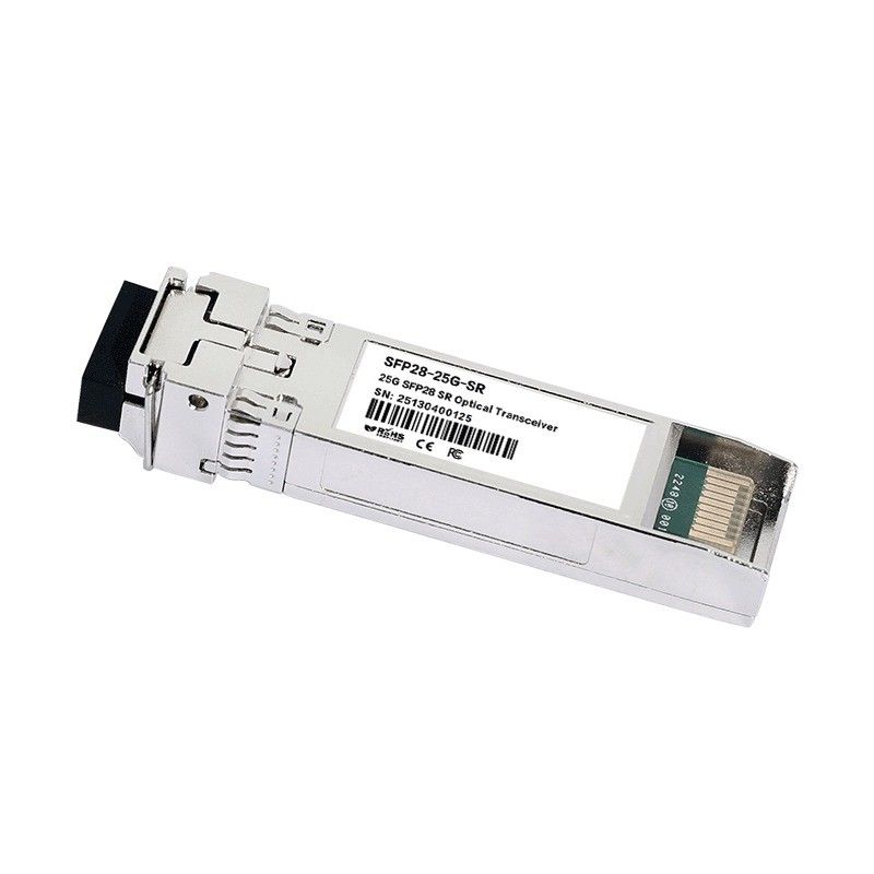 10km Single Mode 25G SFP28 Optical Transceiver Protocol Compliance SFF-8472 Speed LC Connector CE FCC RoHS được chứng nhận