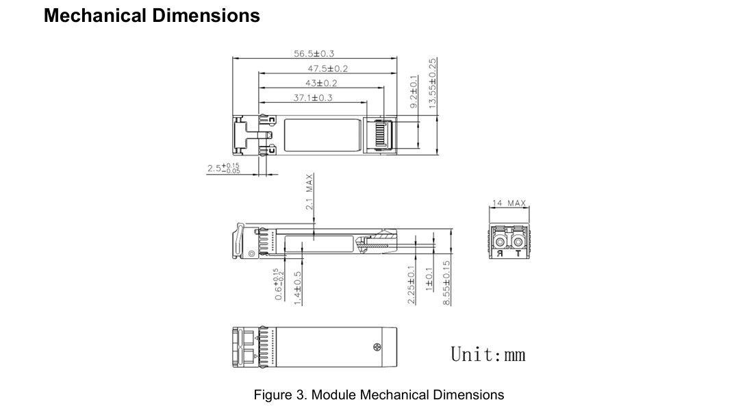 10km Single Mode 25G SFP28 Optical Transceiver Protocol Compliance SFF-8472 Speed LC Connector CE FCC RoHS được chứng nhận
