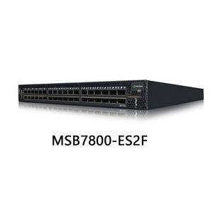 Bộ chuyển mạch 36 cổng Đen/Xám MSB7800-ES2F Tốc độ truyền 10/100/1000Mbps Có quản lý và 43.6*433.2*590.6 mm của Mellanox
