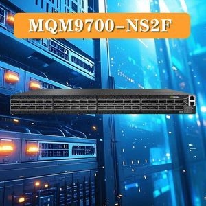 Hỗ trợ Vlan Mqm9700-HS2f Mqm9700-Ns2r Quantum-2 Ndr Infiniband Switch 400GB/S Công nghệ tiên tiến Mellanox