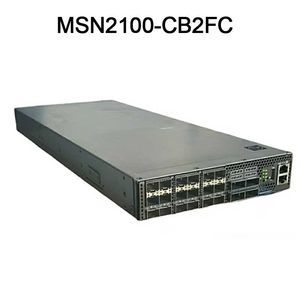 Nvidia Mellanox® MSN2100-CB2FC Spectrum 100gbe Open Ethernet Switch 16 43.6*433.2*590.6 mm 5000 cho chuyển dữ liệu tốc độ