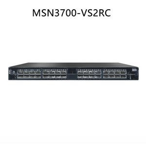 Hỗ trợ Vlan Nvidia MSN3700-Vs2RC Spectrum-2 dựa trên 200gbe 1u Mở 32X200gbe Ethernet Switch với Cumulus Linux 32 Cổng Qsfp56