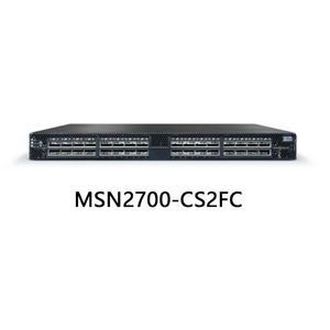 Compact và mạnh mẽ 100gbe 1u Switch W / Cumulus Linux MSN2700-CS2FC Nvidia Spectrum cho các ứng dụng dữ liệu chuyên sâu