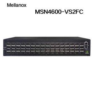 Bộ chuyển mạch Ethernet mở 2U với Cumulus Linux 64 cổng QSFP56 CPU X86 Độ sâu tiêu chuẩn P2C Tốc độ truyền 5000 Tốc độ 100GB