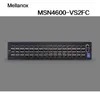 MSN4600-VS2FC Bộ chuyển mạch Ethernet mở 2u với Cumulus Linux 64 cổng Qsfp56 2 Nguồn AC CPU X86 Độ sâu tiêu chuẩn P2c