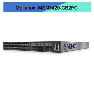 Giải pháp mạng MSN3420-CB2FC Ethernet Switch với 48 cổng SFP28 và 12 cổng QSFP28 để truyền dữ liệu nhanh
