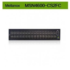Năng lượng mạng Nvidia Spectrum-3 100Gbe Switch với 64 cổng QSFP28 MSN4600-CS2FC Tốc độ tối đa 100G 5000