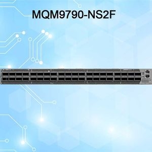 Hỗ trợ tốc độ Vlan Mellanox Nvidia Qm9790 1u Ndr 400gbps Infiniband Switch Mqm9790-Ns2f cho mạng liền mạch
