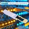Qsfp56 Sr4 200gbbase-Sr4 850nm 100m Dom MPO-12/Upc Mmf Qsfp56-200g-Sr4 200g Sr4 Mô-đun thu quang