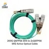 Giá giao dịch Stock tốc độ cao 200g Qsfp56 Aoc 3m Transceiver Module cho mạng đáng tin cậy