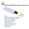 Mô-đun thu phát quang Qsfp56 Sr4 200g tốc độ cao cho Trung tâm dữ liệu Hỗ trợ kỹ thuật