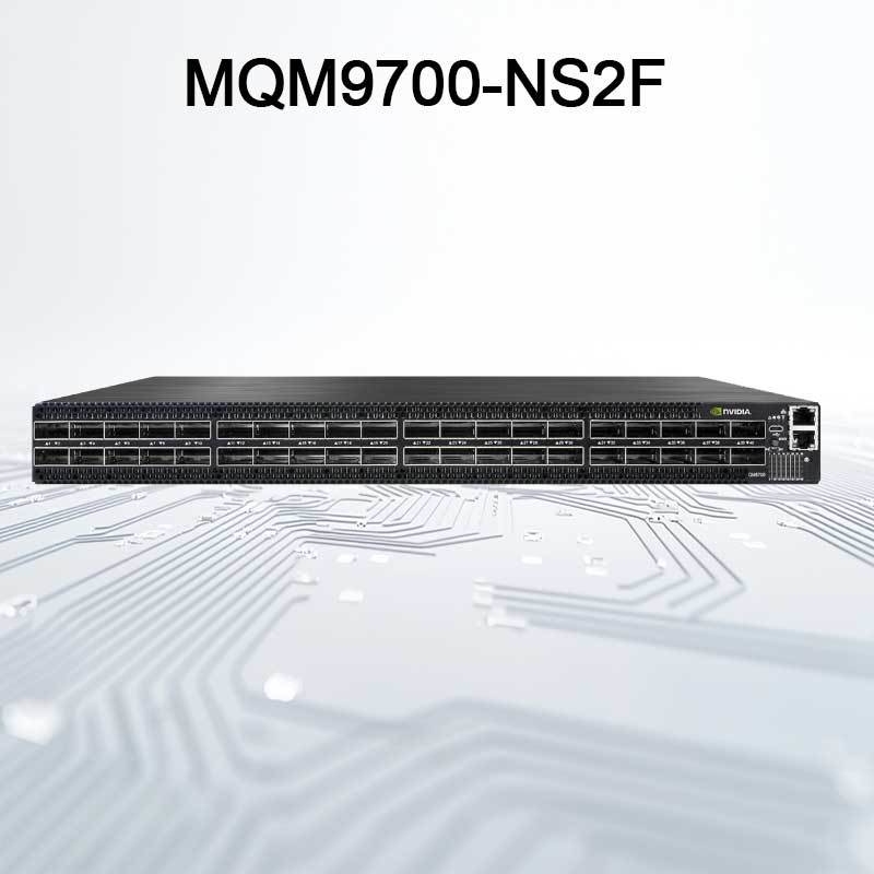 MQM9790-NS2F Mellanox Network Switch P2C Airflow 64 cổng NDR 32 cổng OSFP không quản lý