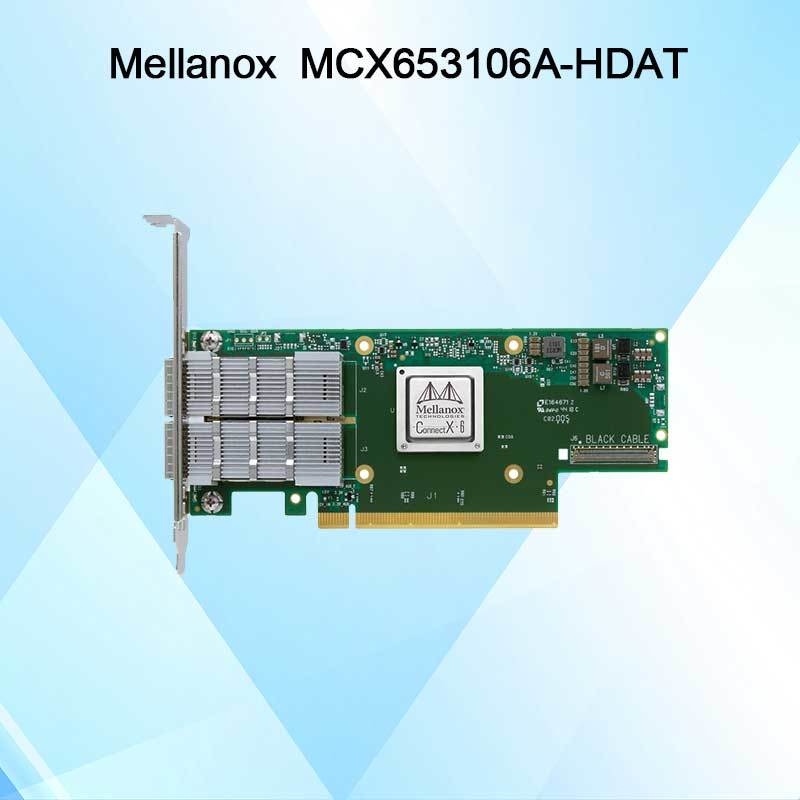 Card mạng Mellanox ConnectX-6 MCX653106A-HDAT VPI 200Gb/s InfiniBand và Ethernet