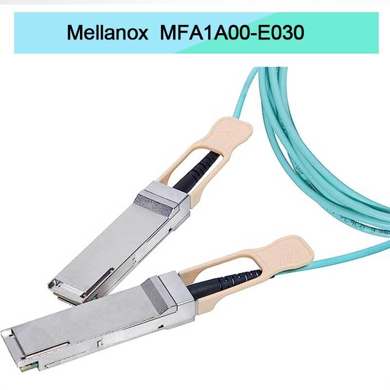 Cáp AOC QSFP Mellanox MFA1A00-E030 IB EDR dựa trên VCSEL, lên đến 100Gb/s