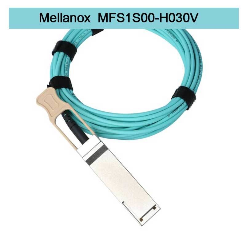 MFS1S00-H030V ((980-9I440-00H030) Cáp mạng Aoc IB HDR Tối đa 200Gb/S QSFP56 30m 200GBase-AOC QSFP56 Đến QSFP56