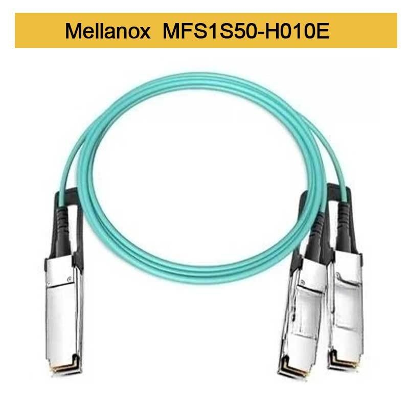 00Gb/S đến 2x100Gb/S Mellanox AOC IB HDR QSFP56 đến 2 MFS1S50-H005E MFS1S50-H010E MFS1S50-H015V