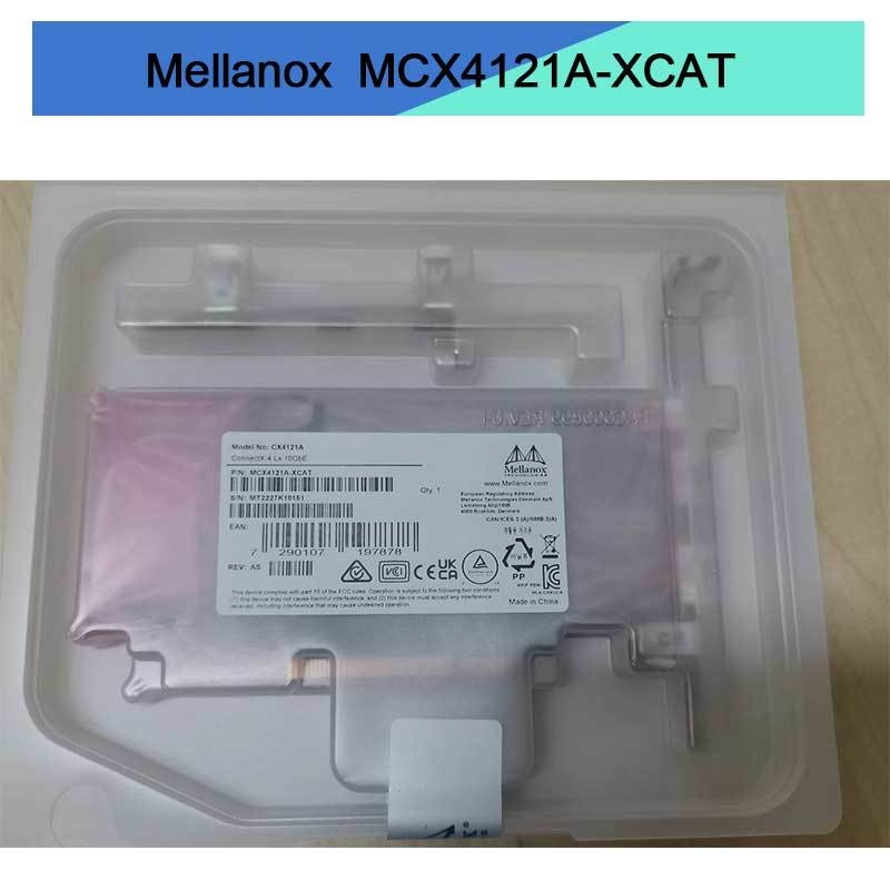 MCX4121A-XCAT ConnectX-4 Lx EN Thẻ mạng Mellanox Cổng kép 10GbE SFP28 PCIe3.0 X8