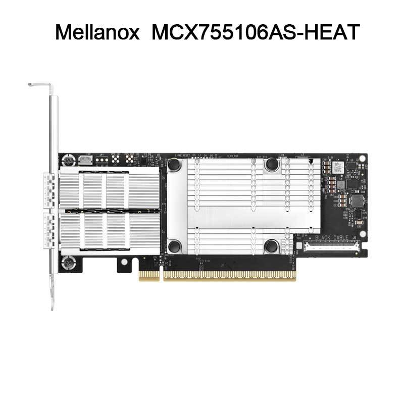 MCX755106as-Tản nhiệt (900-9X7AH-0078-DTZ) Bộ chuyển đổi Ethernet Nvidia Connectx-7 200g với hai cổng