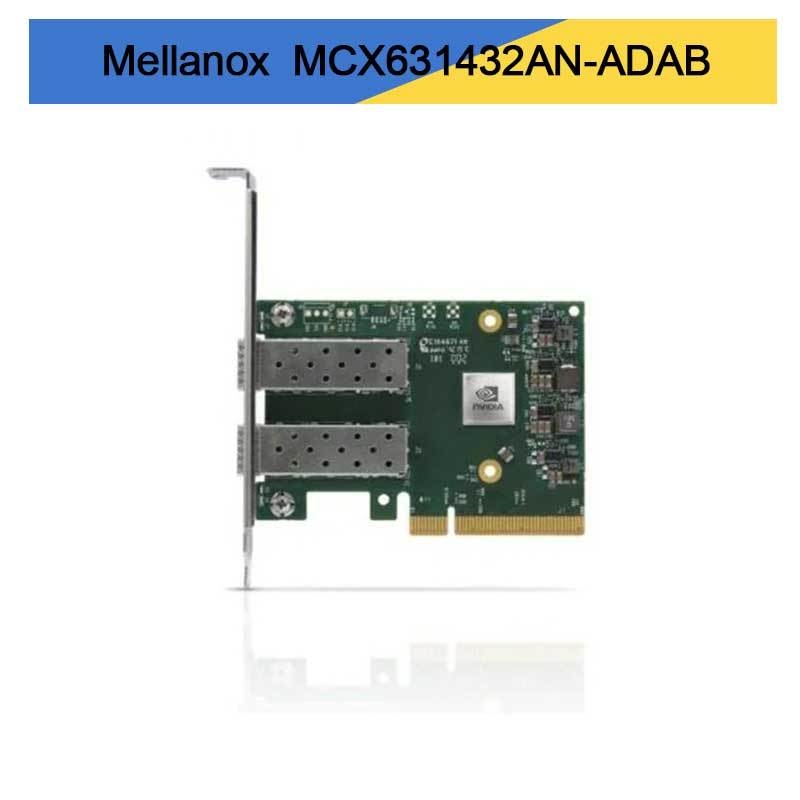 Card chuyển đổi Nvidia MCX631432AN-ADAB ConnectX-6 Lx En, 25GbE OCP3.0, có Quản lý Host, Dual-Port SFP28, PCIe 4.0 x8, Không Crypto, Giá đỡ Vít (Tab kéo)