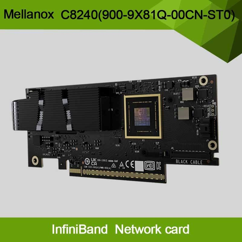Nvidia Connectx-8 Supernic Dual-Port Qsfp112infiniband: Ndr Ib (Thông mặc định) Ethernet: 400gbe C8240 900-9X81q-00cn-St0