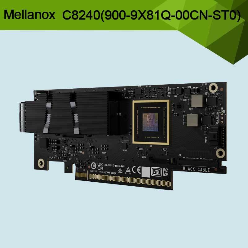 Nvidia Connectx-8 Supernic Dual-Port Qsfp112infiniband: Ndr Ib (Thông mặc định) Ethernet: 400gbe C8240 900-9X81q-00cn-St0