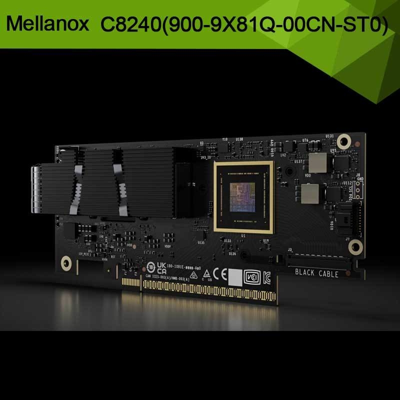 Nvidia Connectx-8 Supernic Dual-Port Qsfp112infiniband: Ndr Ib (Thông mặc định) Ethernet: 400gbe C8240 900-9X81q-00cn-St0