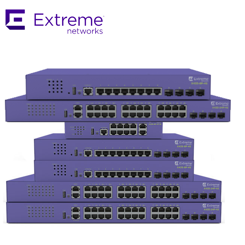 Bộ chuyển mạch mạng Mellanox hiệu suất cao Extreme X435-8p-4s, bộ chuyển mạch mạng cho kết nối nhanh