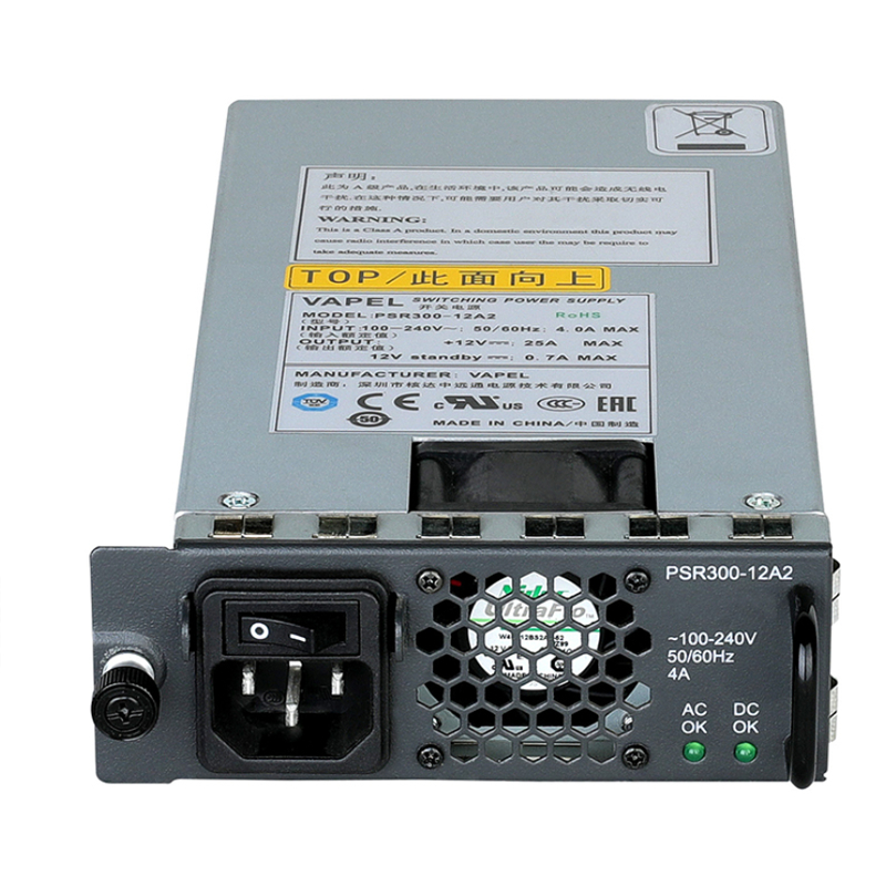 H3c Lsqm1AC300 Lõi Mạng chính Mô-đun Chuyển mạch Mô-đun Nguồn AC Thùng 12.5A
