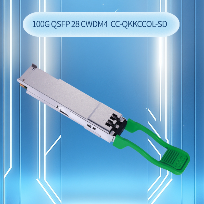 Mô-đun thu phát CWDM4 Er4 Zr4 100g hiệu suất cao cho Cc-Qkkcc0l-SD