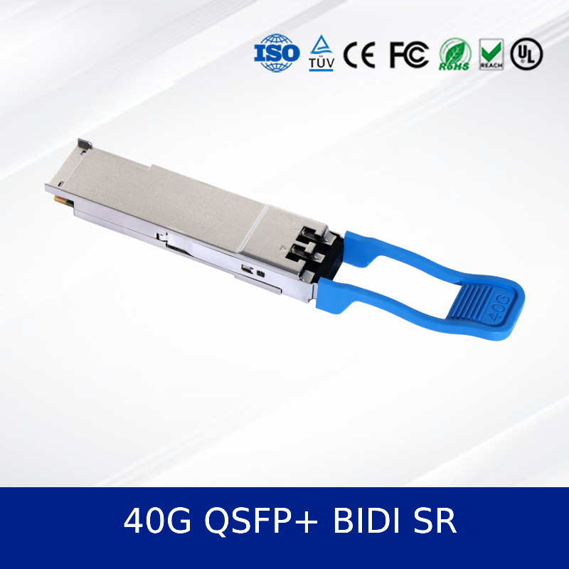 Ethernet hiệu suất cao 40g Qsfp+ Bidi 850/908nm 40G QSFP+ BIDI SR Mô-đun thu phát quang Qsfp+ Bidi