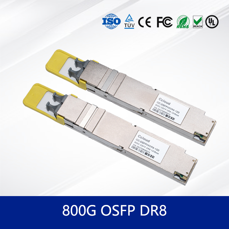 Module thu phát quang đáng tin cậy 800G OSFP DR8 cho Truyền dữ liệu hiệu suất cao