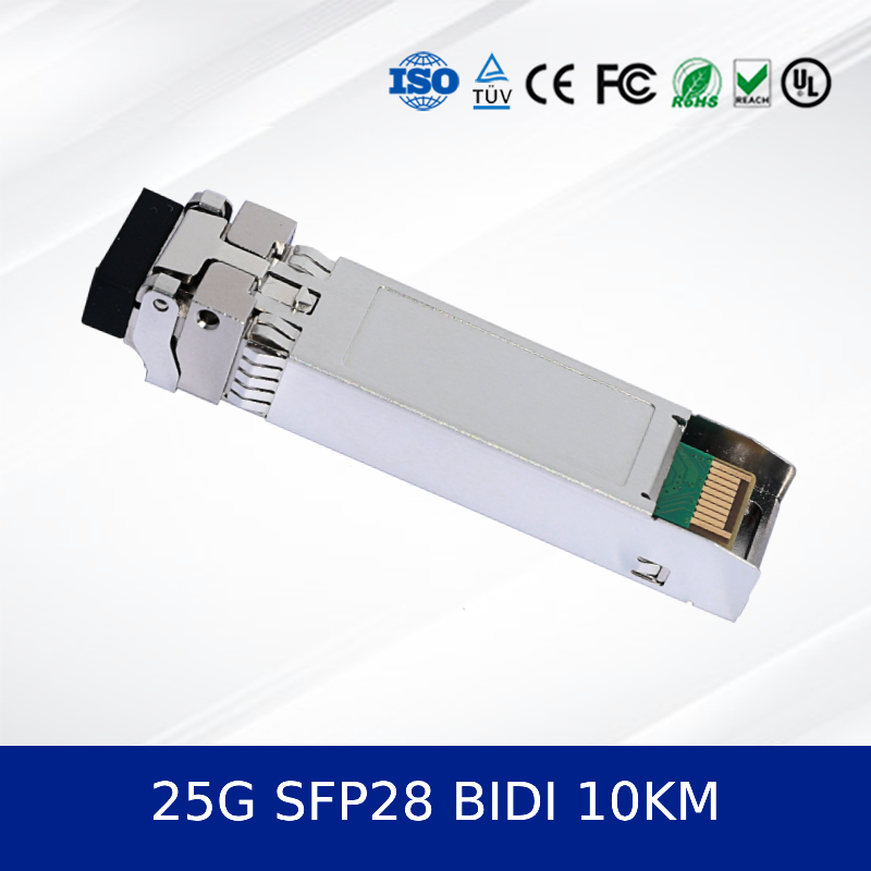 25G SFP28 SR 100M Optical Transceiver Module 850nm 100m OM4 MMF với DDM