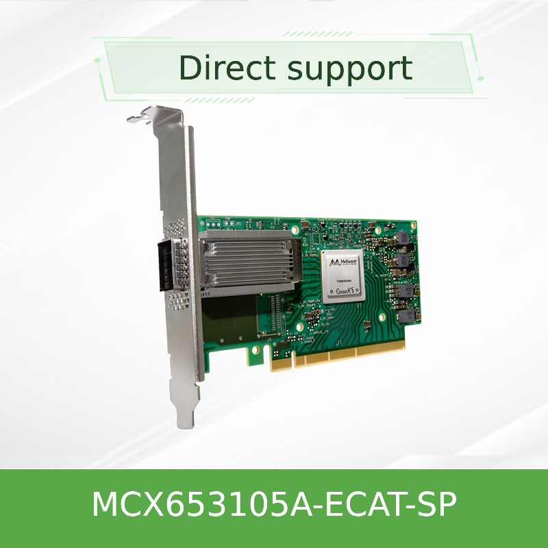 10GB Mellanox Network Card MCX653105A-ECAT-SP MCX653106A-ECAT