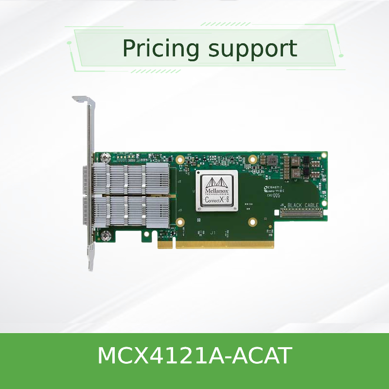 Thẻ giao diện mạng Mellanox ConnectX-4 Lx EN 25GbE SFP28 PCIe3.0 X8 MCX4121A-ACAT