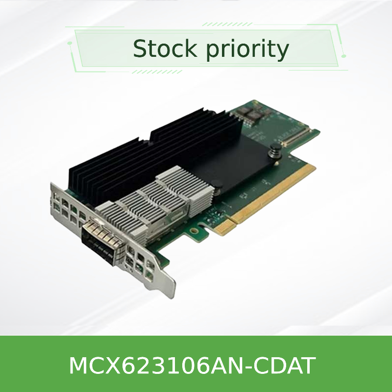 QSFP56 Bộ điều hợp Ethernet Mellanox NIC ConnectX-6 Dx EN 100GbE Thẻ mạng MCX623106AN-CDAT