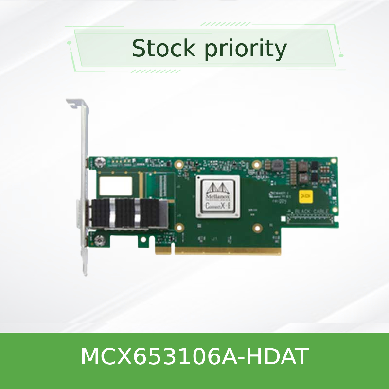 MCX653106A-HDAT Card mạng Mellanox 200Gb/s 4 cổng Ethernet 50Gb/s