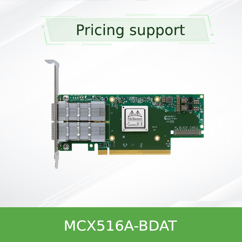 Thẻ điều hợp mạng ConnectX-5 Ex EN Mellanox MCX516A-BDAT 40GbE 2x Port QSFP28 4.0 X16