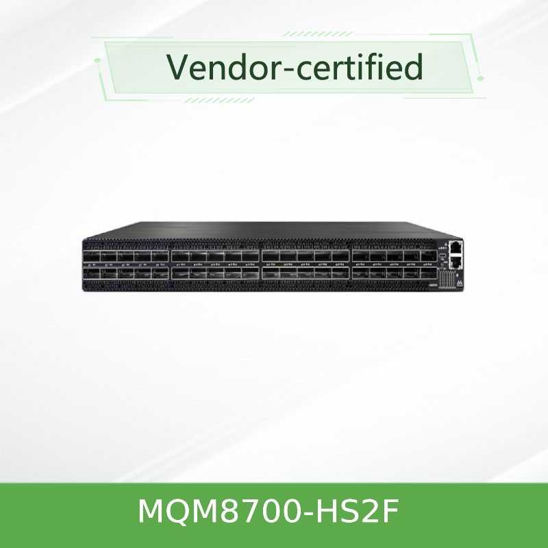 MQM8700-HS2F(920-9B110-00FH-0MD)  Bộ chuyển mạch mạng Quantum Mellanox Hdr 40 cổng 200 Gbit/s 40 cổng Infiniband