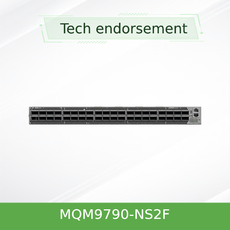 MQM9790-NS2F(920-9B210-00FN-0D0) Công tắc mạng Mellanox P2C Lưu lượng khí 64 cổng NDR 32 cổng OSFP Không được quản lý