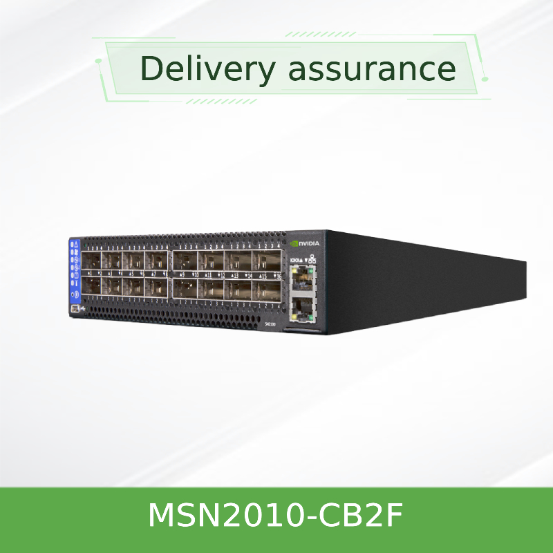 18 cổng SFP28 Công tắc mạng mã nguồn mở Mellanox dựa trên Linux MSN2010-CB2F 25GbE/100GbE