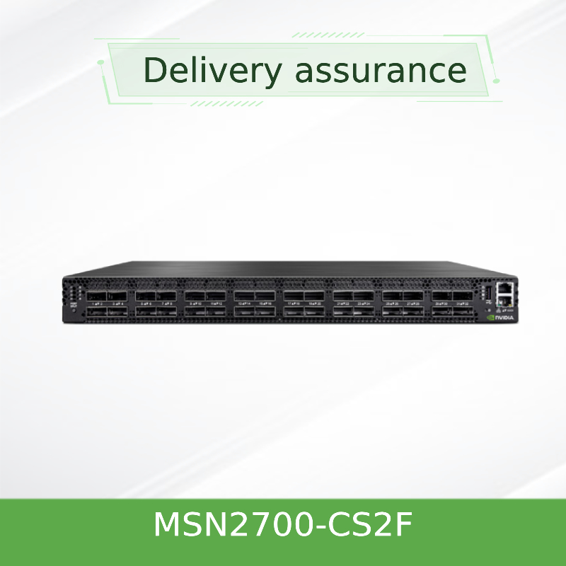 MSN2700-CS2F Mellanox Switch Spectrum dựa trên 32 cổng 100GbE nền tảng Ethernet mở