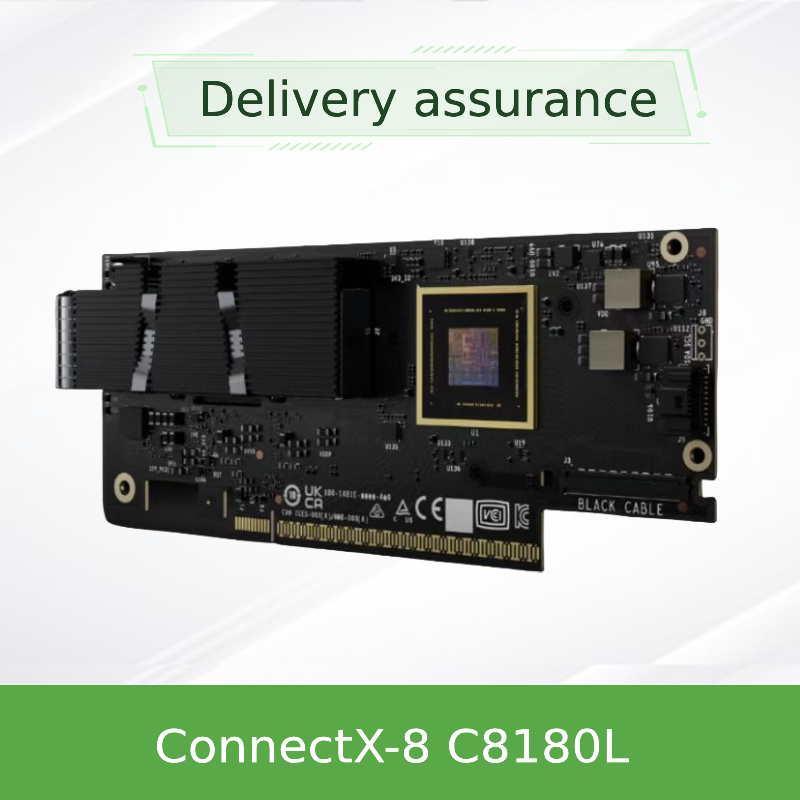 Card mạng Mellanox mới, Bộ chuyển đổi Nvidia chính hãng C8180 Lpartner, làm mát 900-9X81e-00ex-SL0s