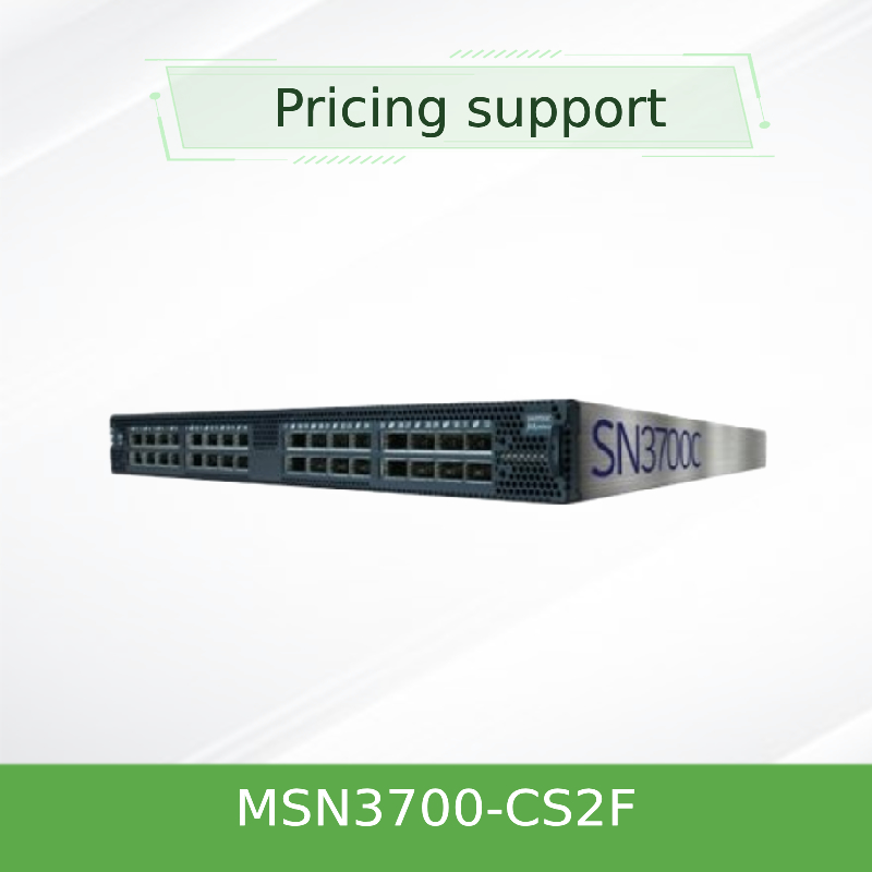 MSN3700-CS2F Spectrum-2 Dựa trên 100GbE 1U Công tắc mạng mellanox mở với Onyx 32 Cổng QSFP28