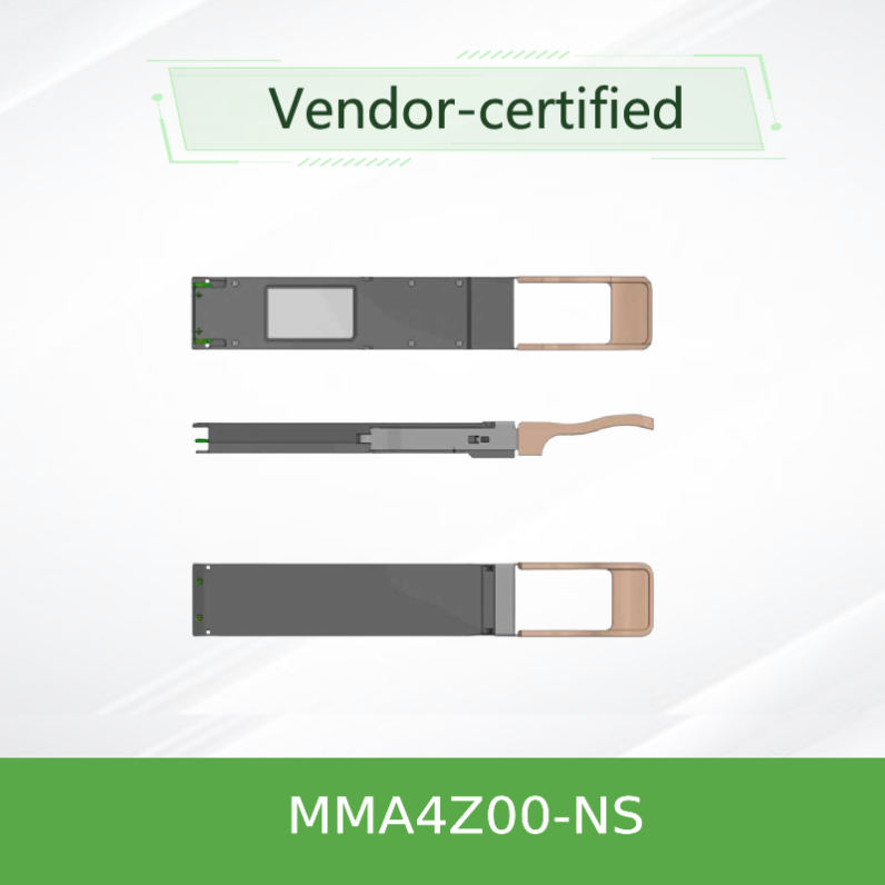 MMA4Z00-NS Mellanox Transceiver 800Gb/S Twin Port OSFP 2x400Gb/S Multimode SR8 50m