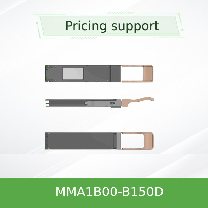 Bộ thu phát quang 40GbE DDMI Mellanox QSFP+ 850nm MMA1B00-B150D MPO SR4 lên đến 150m