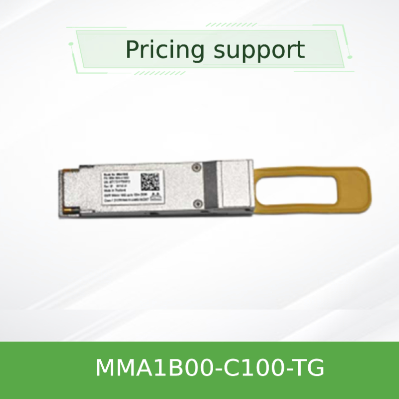 Máy thu Mellanox mới MMA1b00-C100-Tg 100gbe Qsfp28 lên đến 100m, Ddmi
