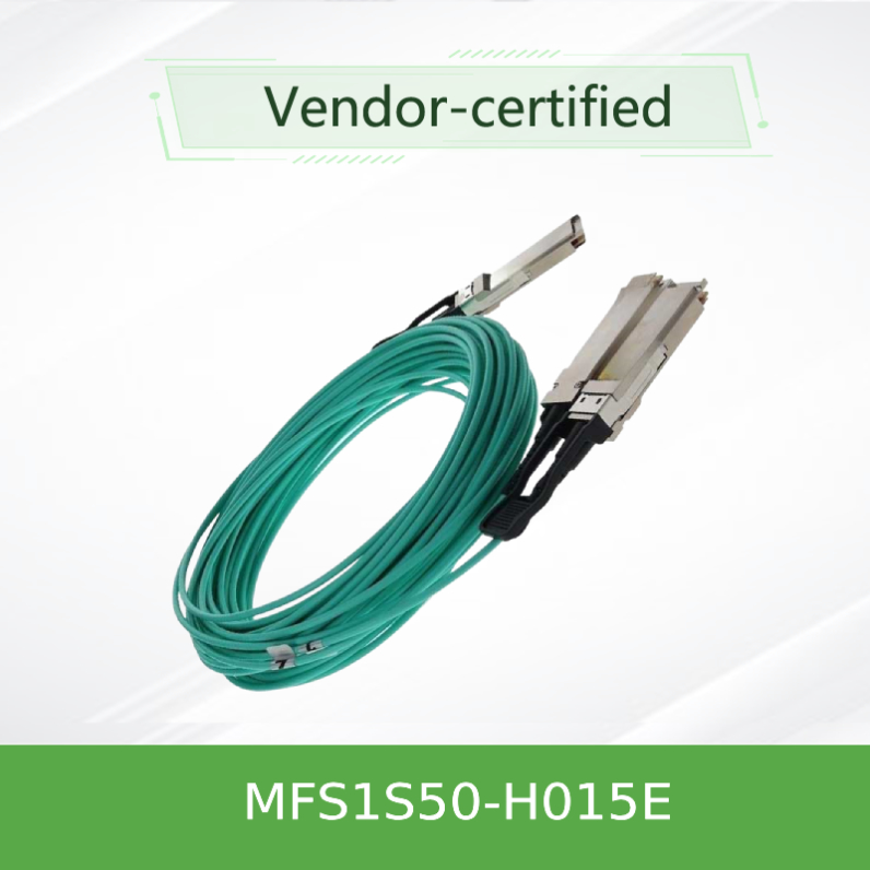 200Gb/S Đến 2x100Gb/S Mellanox AOC IB HDR QSFP56 Đến 2 MFS1S50-H005E MFS1S50-H010E MFS1S50-H015E MFS1S50-H015V