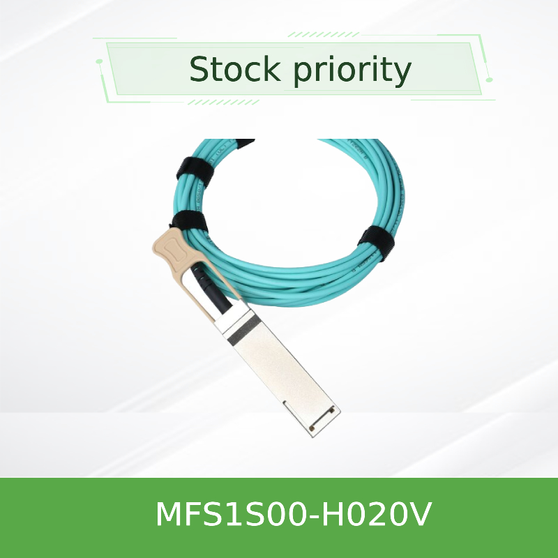 Bảng điều khiển Cáp Mellanox AOC MFS1S00-H020V IB HDR Lên đến 200Gb/S Cáp mạng QSFP56 20m